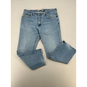 Urban Up Mens Blue Straight Leg Denim Jeans 36x30 Light Wash